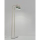 Gold Metal Mint Metal Shade White Base LED E27 1x12 Watt 230 Volt IP20 Bulb Excluded Cable Length: 170 cm D: 12.5 H: 165 cm 