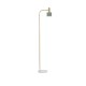 Gold Metal Mint Metal Shade White Base LED E27 1x12 Watt 230 Volt IP20 Bulb Excluded Cable Length: 170 cm D: 12.5 H: 165 cm 