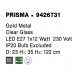 Gold Metal & Clear Glass LED E27 1x12 Watt 230 Volt IP20 Bulb Excluded D: 23 H1: 35 H2: 122 cm Adjustable height 