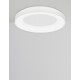 CCT Dimmable - Wireles Sandy White Aluminium & Acrylic LED 50 Watt 230 Volt 2864Lm 3000K - 4000K IP20 D: 60 H: 9 cm 