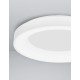 CCT Dimmable - Wireles Sandy White Aluminium & Acrylic LED 50 Watt 230 Volt 2864Lm 3000K - 4000K IP20 D: 60 H: 9 cm 
