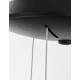 Triac Dimmable Sandy Black Aluminium & Acrylic LED 30 Watt 230 Volt 1845Lm 3000K IP20 D: 38 H: 120 cm Adjustable Height 