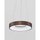 Triac Dimmable Brushed Coffee Aluminium & Acrylic LED 30 Watt 230 Volt 1845Lm 3000K IP20 D: 38 H: 120 cm Adjustable Height 
