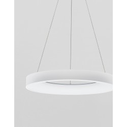 4000K Triac Dimmable Sandy White Aluminium & Acrylic LED 50 Watt 230 Volt 2864Lm 3000K IP20 D: 60 H: 120 cm Adjustable Height 