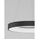 3000K Triac Dimmable Sandy Black Aluminium & Acrylic LED 50 Watt 230 Volt 2864Lm 3000K IP20 D: 60 H: 120 cm Adjustable Height 
