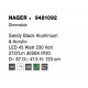 Traic Dimmable Sandy Black Aluminium & Acrylic LED 45 Watt 230 Volt 2737Lm 3000K IP20 D1: 67 D2: 47.5 H: 120 cm Adjustable heig