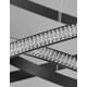 Traic Dimmable Sandy Black Aluminium & Acrylic LED 62 Watt 230 Volt 3586Lm 3000K IP20 D1: 78 D2: 60 D3: 41.5 H: 120 cm Adjusta