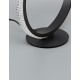 Sandy Black Aluminium & Acrylic LED 11 Watt 230 Volt 536Lm 3000K IP20 D: 29 W: 25 H: 30 cm 