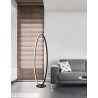 Sandy Black Aluminium & Acrylic LED 35 Watt 230 Volt 1873Lm 3000K IP20 L: 41 W: 25 H: 125 cm