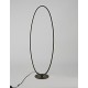 Sandy Black Aluminium & Acrylic LED 35 Watt 230 Volt 1873Lm 3000K IP20 L: 41 W: 25 H: 125 cm 