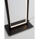 Matt Black Aluminium & Acrylic LED 38 Watt 230 Volt 3363Lm 3000K IP20 L: 26 W: 16 H: 153 cm 