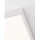 Sandy White Aluminium & Acrylic LED 32 Watt 230 Volt 2240Lm 3000K IP20 L: 40 W: 40 H: 4.5 cm 