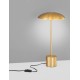 Gold Metal LED 5 Watt 230 Volt 250Lm 3000K IP20 Cable Length: 180 cm D: 25 W: 10 H: 50 cm 