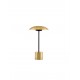 Gold & Black Metal LED 5 Watt 230 Volt 250Lm 3000K IP20 Cable Length: 180 cm D: 25 W: 10 H: 44 cm 