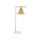 Brass Metal & White Marble Base LED E27 1x12 Watt 230 Volt IP20 Bulb Excluded Cable Length: 130 cm D: 19 W: 26 H: 60 cm 