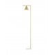 Brass Metal & White Marble Base LED E27 1x12 Watt 230 Volt IP20 Bulb Excluded Cable Length: 160 cm D: 25 W: 35 H: 175 cm 