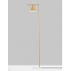 Brass Metal & White Marble Base LED E27 1x12 Watt 230 Volt IP20 Bulb Excluded Cable Length: 160 cm D: 25 W: 35 H: 175 cm 