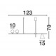 Sandy Black Metal & Brass Gold LED E27 1x12 Watt LED G9 2x5 Watt 230 Volt IP20 Bulb Excluded L: 123 W: 15 H: 70 cm 