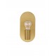 Gold Metal LED E27 1x12 Watt 230 Volt IP20 Bulb Excluded D: 12.5 W: 10 H: 25 cm 