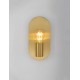 Gold Metal LED E27 1x12 Watt 230 Volt IP20 Bulb Excluded D: 12.5 W: 10 H: 25 cm 