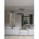 3000K Triac Dimmable Sandy Black Aluminium & Acrylic LED 140 Watt 230 Volt 7840Lm IP20 D1: 60 D2: 80 D3: 100 H: 250 cm Adjust