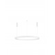 3000K Triac Dimmable Sandy White Aluminium & Acrylic LED 72 Watt 5250Lm 230 Volt IP20 D: 120 H: 250 cm Adjustable Height 
