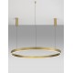 3000K Triac Dimmable Brass Gold Aluminium & Acrylic LED 72 Watt 5250Lm 230 Volt IP20 D: 120 H: 250 cm Adjustable Height 