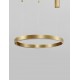 2700-6000K Changing CCT & Dimming Brass Gold Aluminium & Acrylic LED 40 Watt 2943Lm 230 Volt IP20 D: 60 H: 200 cm Adjustable H