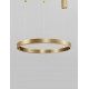 2700-6000K Changing CCT & Dimming Brass Gold Aluminium & Acrylic LED 60 Watt 4165Lm 230 Volt IP20 D: 100 H: 200 cm Adjustable 