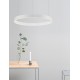 2700-6000K Changing CCT & Dimming Sandy White Aluminium & Acrylic LED 40 Watt 2943Lm 230 Volt IP20 D: 60 H: 200 cm Adjustable 