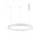 2700-6000K Changing CCT & Dimming Sandy White Aluminium & Acrylic LED 50 Watt 3684Lm 230 Volt IP20 D: 80 H: 200 cm 