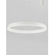 2700-6000K Changing CCT & Dimming Sandy White Aluminium & Acrylic LED 50 Watt 3684Lm 230 Volt IP20 D: 80 H: 200 cm 