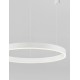 2700-6000K Changing CCT & Dimming Sandy White Aluminium & Acrylic LED 60 Watt 4165Lm 230 Volt IP20 D: 100 H: 200 cm Adjustable