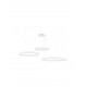 2700-6000K Changing CCT & Dimming Sandy White Aluminium & Acrylic LED 140 Watt 230 Volt 7840Lm IP20 D1: 60 D2: 80 D3: 100 H: 