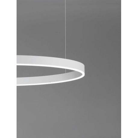 2700-6000K Changing CCT & Dimming Sandy White Aluminium & Acrylic LED 72 Watt 5250Lm 230 Volt IP20 D: 120 H: 250 cm Adjustab