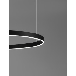 2700-6000K Changing CCT & Dimming Sandy Black Aluminium & Acrylic LED 80 Watt 6000Lm 230 Volt IP20 D: 150 H: 250 cm Adjusta
