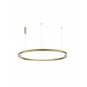 2700-6000K Changing CCT & Dimming Brass Gold Aluminium & Acrylic LED 80 Watt 6000Lm 230 Volt IP20 D: 150 H: 250 cm Adjustab