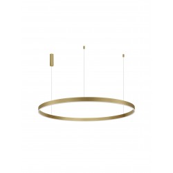 2700-6000K Changing CCT & Dimming Brass Gold Aluminium & Acrylic LED 80 Watt 6000Lm 230 Volt IP20 D: 150 H: 250 cm Adjustab