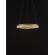 Triac Dimmable Brass Gold Aluminium LED 23 Watt 220 Volt 2521Lm 3000K IP20 D: 40 H: 150 cm Adjustable Height 