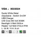  Sandy White Metal Adjustable - Switch On/Off USB Charger LED Cree 230 Volt 3000K Backlight 5 Watt 350Lm Reader 1x3 Watt 210Lm