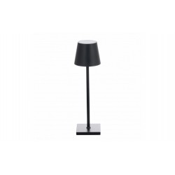 Lampe de table sur batterie Noir Dim 2.5W 3000°K 230Lm IP44
