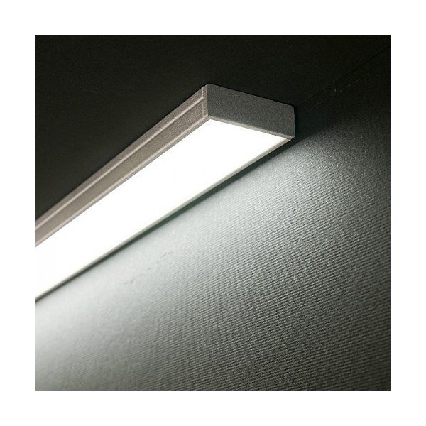 Profile LED Large ALU Anodisé 1000mm