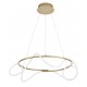 Triac Dimmable Gold Aluminium & Acrylic LED 43 Watt 230 Volt 4581Lm 3000K IP20 D: 70 H: 120 cm Adjustable Height 