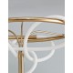 Gold Aluminium & Acrylic LED 31 Watt 230 Volt 2784Lm 3000K IP20 L: 40 H: 160 cm 
