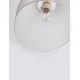 Matt White Metal Natural Wood LED E27 1x12 Watt 230 Volt IP20 Bulb Excluded D: 30 H1: 19.5 H2: 120 cm Adjustable height 