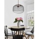 Matt Black Metal Natural Wood LED E27 1x12 Watt 230 Volt IP20 Bulb Excluded D: 30 H1: 19.5 H2: 120 cm Adjustable height 