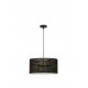 Black Metal Outside Gold Metal Inside White Acrylic Cover LED E27 2x12 Watt 230 Volt IP20 Bulb Excluded D: 40 H 1: 20 H 2: 120 