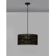 Black Metal Outside Gold Metal Inside White Acrylic Cover LED E27 2x12 Watt 230 Volt IP20 Bulb Excluded D: 40 H 1: 20 H 2: 120 