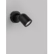 Sandy Black Metal LED GU10 1x10 Watt 230 Volt IP44 Bulb Excluded D: 6.1 W: 9.7 H: 7.2 cm Rotating & Adjustable 