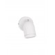 Sandy White Metal LED GU10 1x10 Watt 230 Volt IP44 Bulb Excluded D: 6.1 W: 9.7 H: 7.2 cm Rotating & Adjustable 